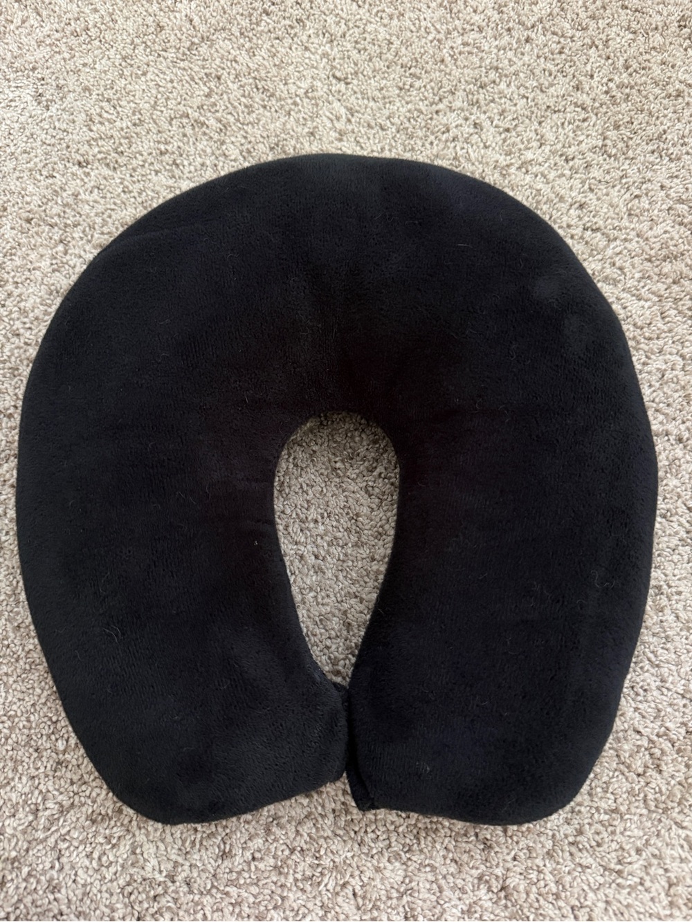 Black Travel Neck Pillow